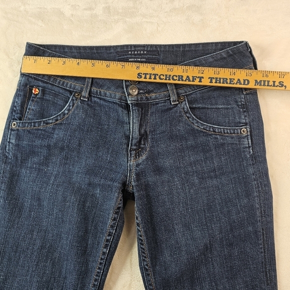 Hudson Jeans Made in USA #107906 Bootcut Denim Women’s 28 Dark Wash - Picture 2 of 13